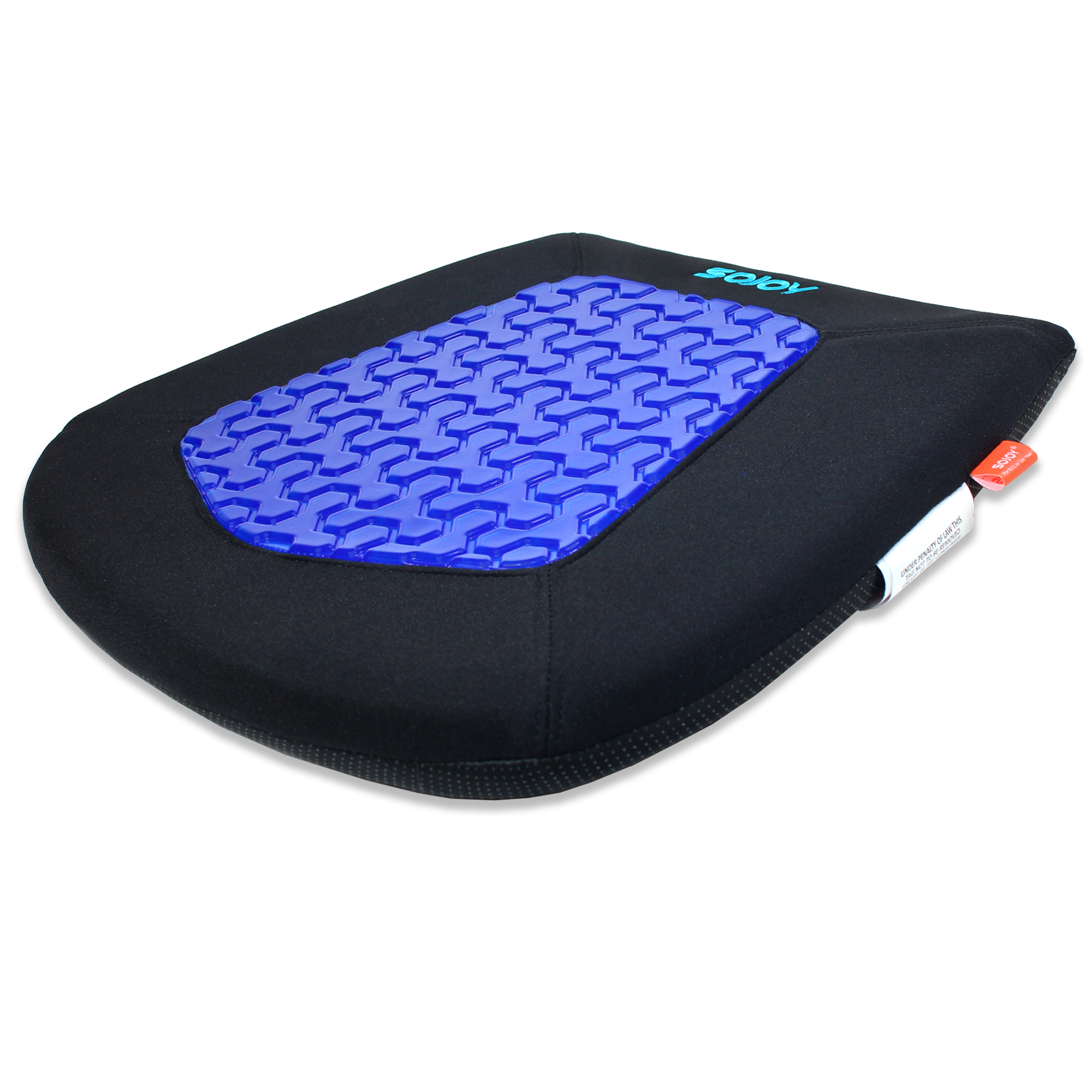 Memory Foam Seat Cushion with Cooling Pad
